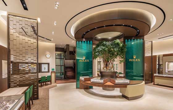 rolex boutique locations